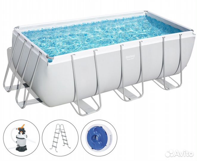 Детский каркасный бассейн 412х201х122 доставка