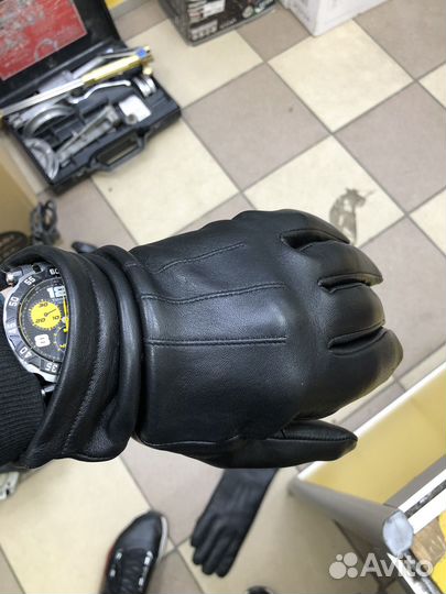 Кожаные перчатки мужские/ женские