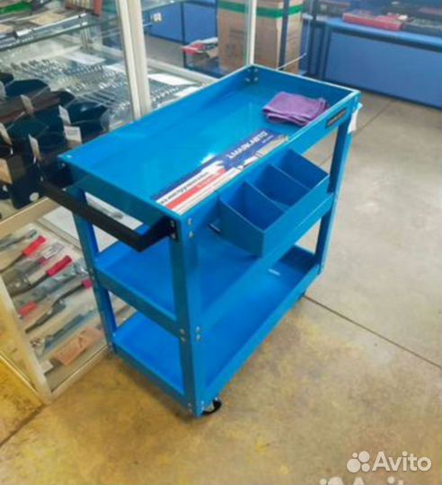 Тележка инструментальная 3 полки