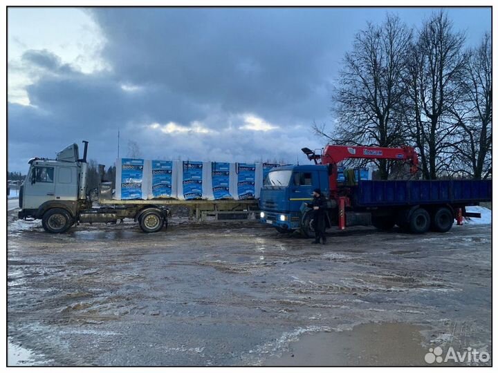 Пеноблоки газоблоки Бонолит. Доставка