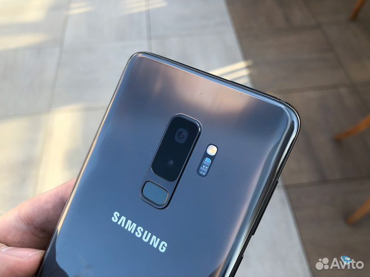 Сканер отпечатков Samsung S9 Plus черный Оригинал