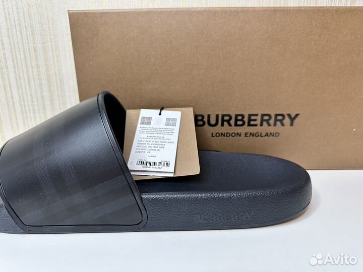 Шлепанцы burberry мужские