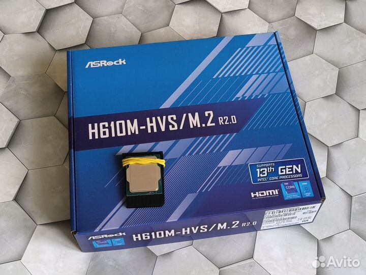 Связка AsRock H610 / 12400F