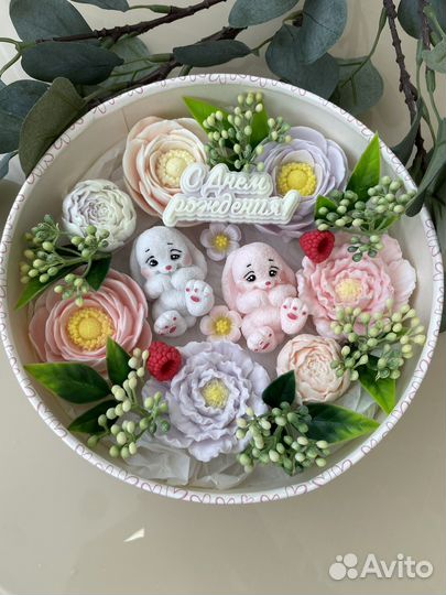 Букет цветов из мыла