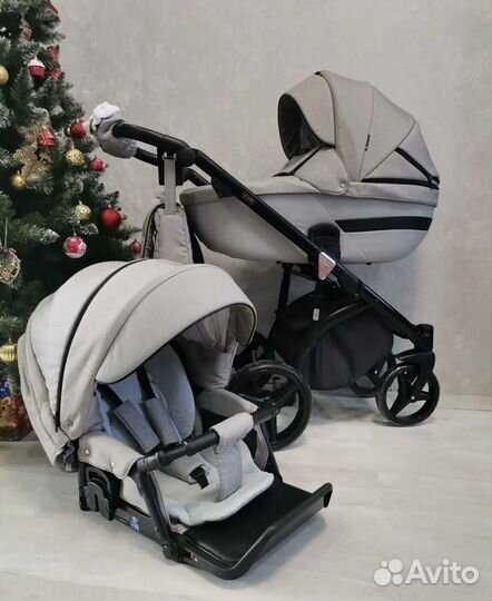 Коляска 2 в 1 adamex cortina