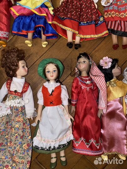 Куклы фарфоровые «Народы мира»