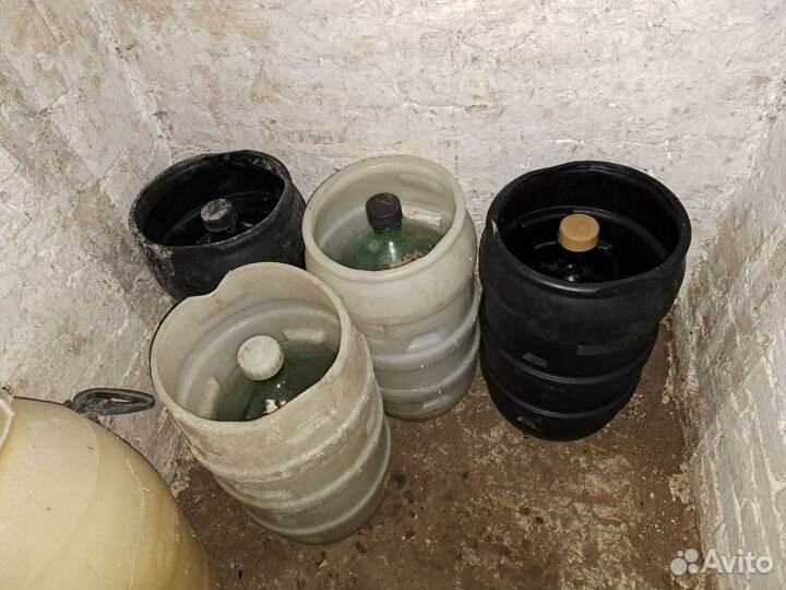 Бутыль стеклянная 20л с защитной тарой