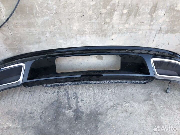 Volkswagen tiguan юбка заднего бампера