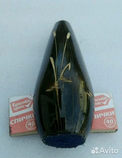 Вазочка деревянная времен СССР