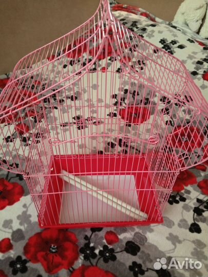 Клетки для птиц бу 2шт