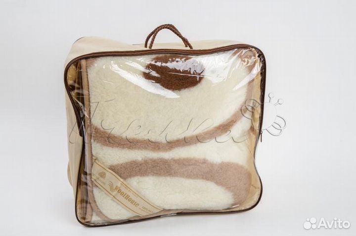 Плед из шерсти мериноса WoolHouse 140*200