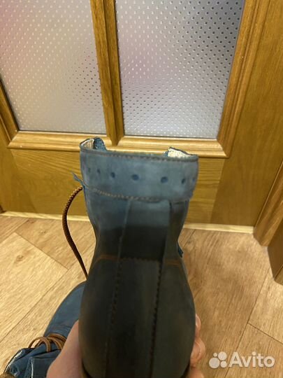 Ботинки замшевые женские 37