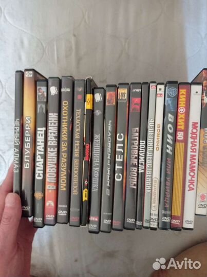 Двд диски фильмы 150 шт