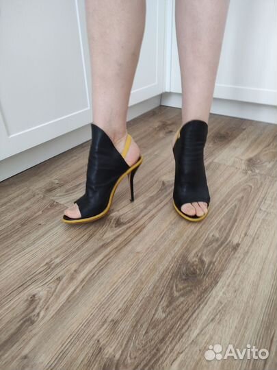 Ботильоны натуральная кожа 38 mascotte