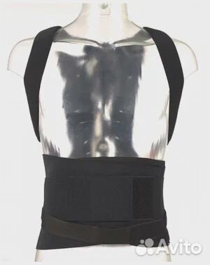 Корсет грудопоясничный полужёсткий