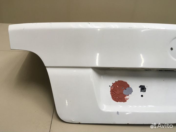 Крышка багажника белая BMW 5 E39