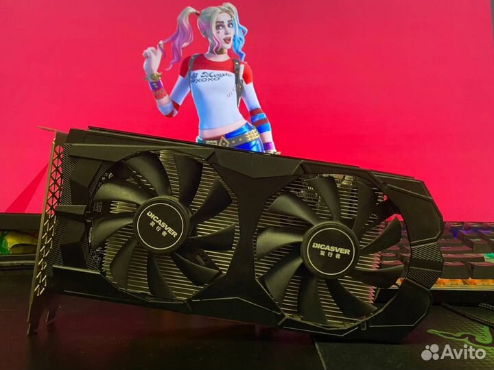 Видеокарта RX 580 8GB 2048SP dicasver