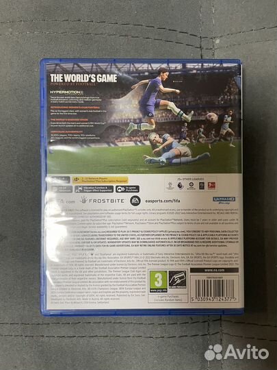 Fifa 23 ps5 диск русская озвучка