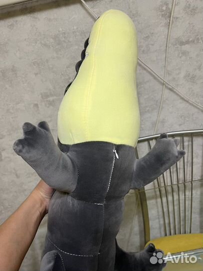 Метровый велюровый крокодил