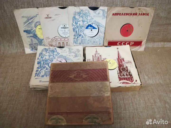 Патефонные пластинки СССР