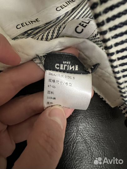 Celine logo C limit marine кепка оригинал