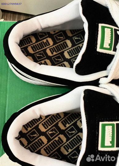 Кроссовки мужские Puma Suede XL “Black White “