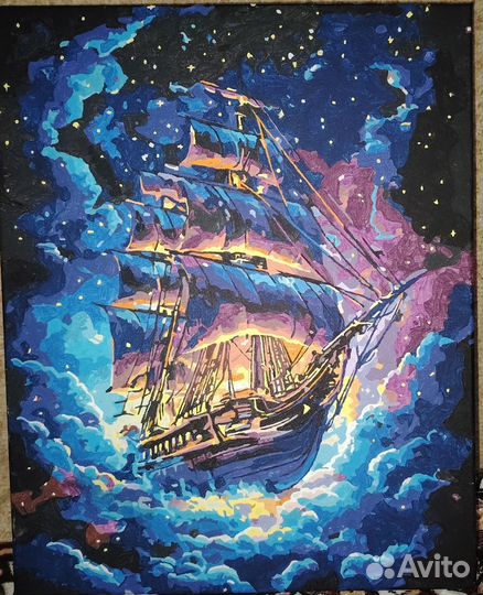 Продам картины по номерам