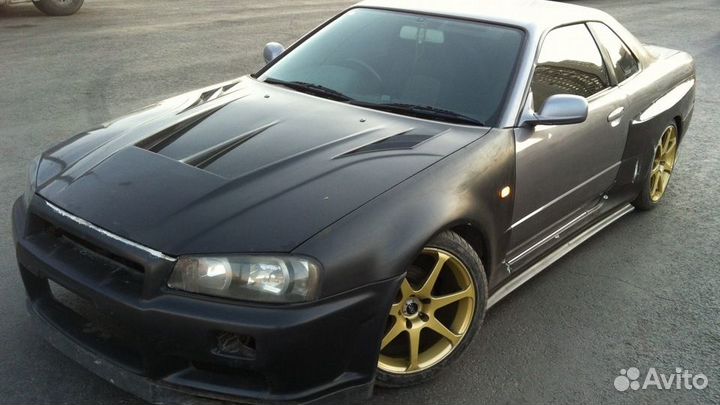 Капот L-Style на Nissan Skyline R34