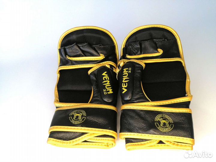 Перчатки гибридные Venum кожа