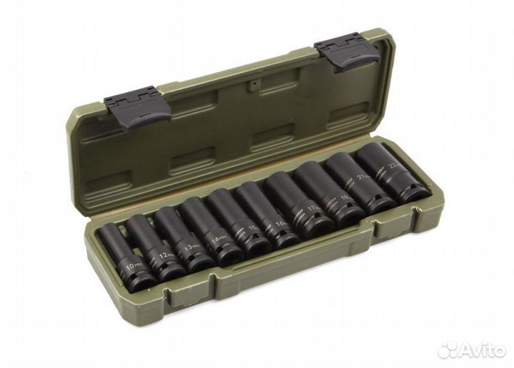 Набор головок ударных удлинённых 1/2