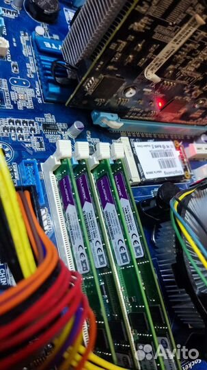 Материнка+проц+память+ссд256