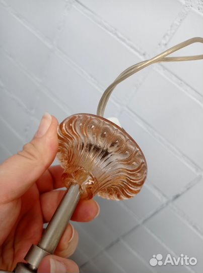 Винтажная люстра Хризантема (СССР)