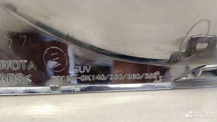 Накладка решетки радиатора Toyota Fortuner