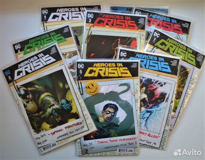 Heroes In Crisis 1-9