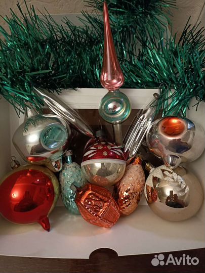 Елочные игрушки СССР