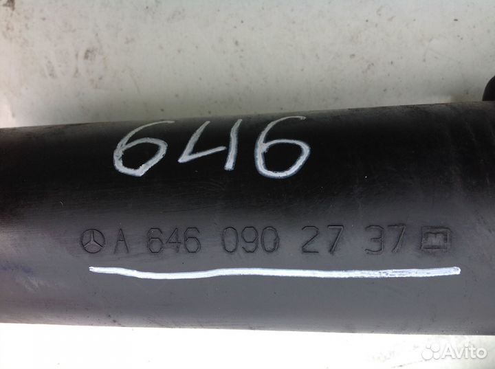 Патрубок воздушного фильтра Mercedes w906 sprinter