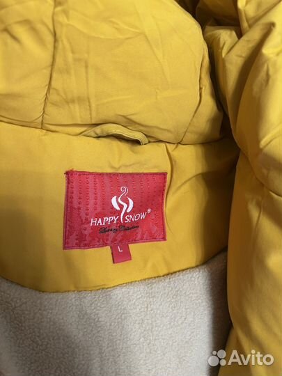 Пуховик зимний для девочки 140 146