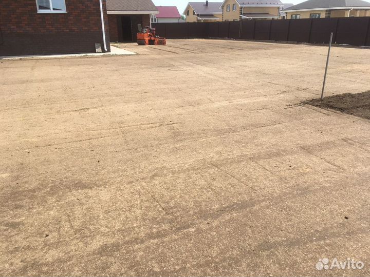 Вспашка земли,целины,газон, минитрактором