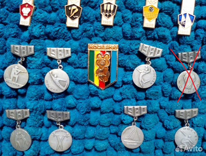 Значки СССР на тему 