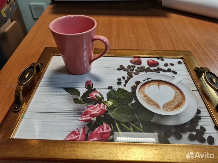 Поднос 28*36 с ручками