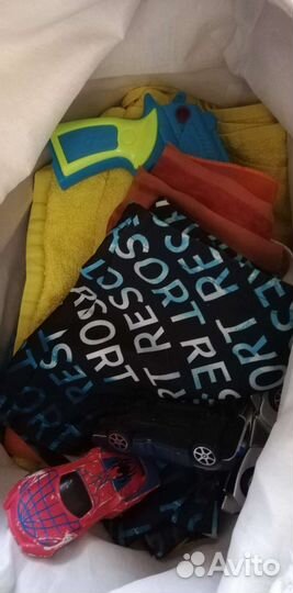 Мешок вещей на мальчика 5-6 лет