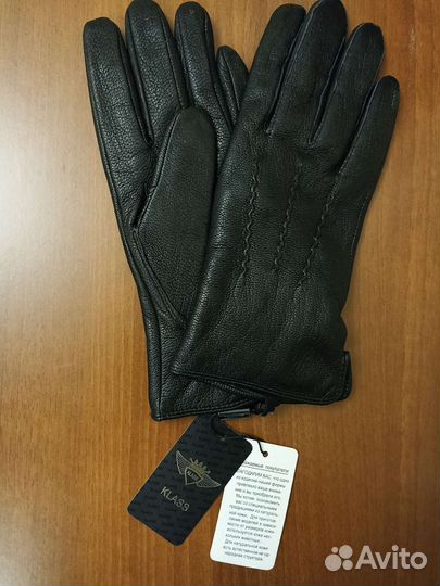 Перчатки кожаные