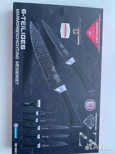 Набор ножей mercury 6 предметов