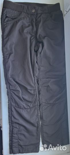 Брюки теплые для девочки Guliver