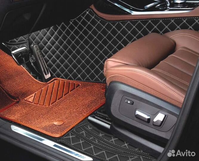 3D Коврики Exeed Салон Багажник из Экокожи