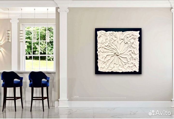 Картина рельефная интерьерная