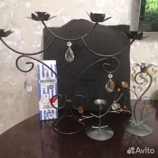 Подсвечник кованный