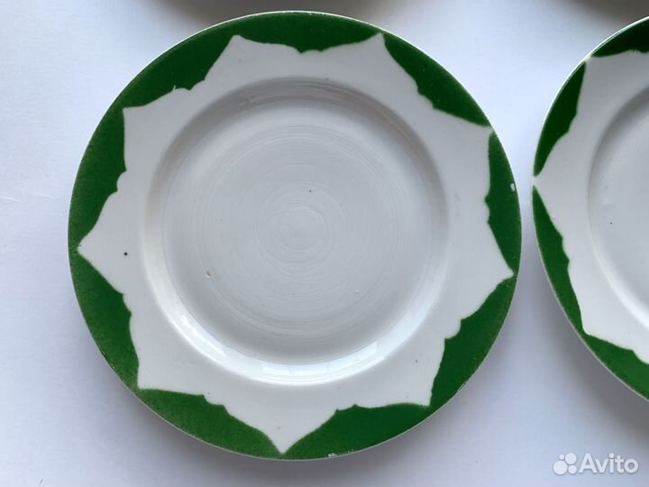 Тарелки десертные Кувасайский фз СССР