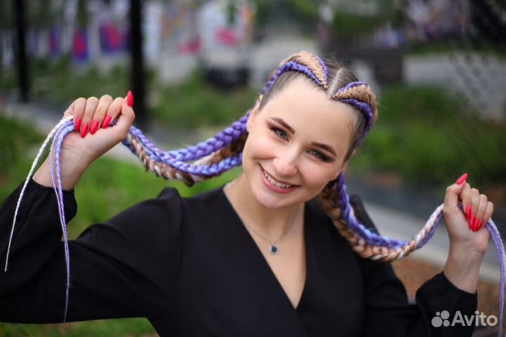 Афрокосы брейды сенегалки кудри дреды