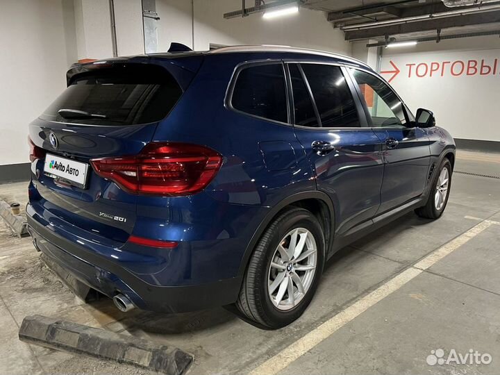 BMW X3 2.0 AT, 2018, 54 550 км